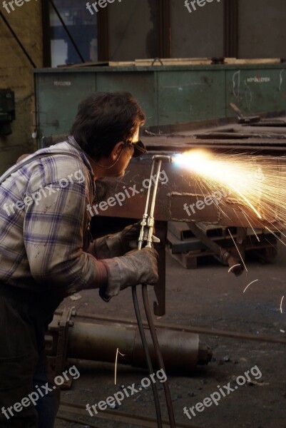 Welder Work Welding Free Photos