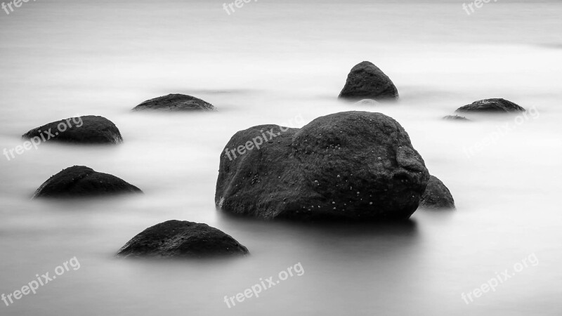 Rock Rocher Bretagne Mer Ocean