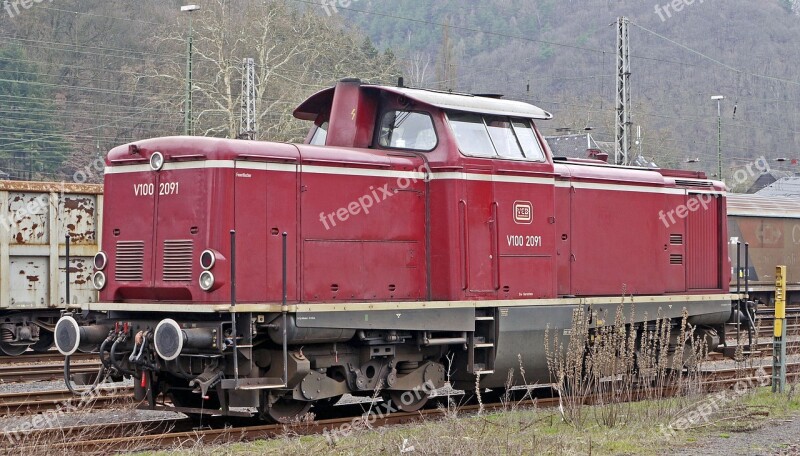 Diesel Locomotive Mainline Deutsche Bundesbahn V100 V 100