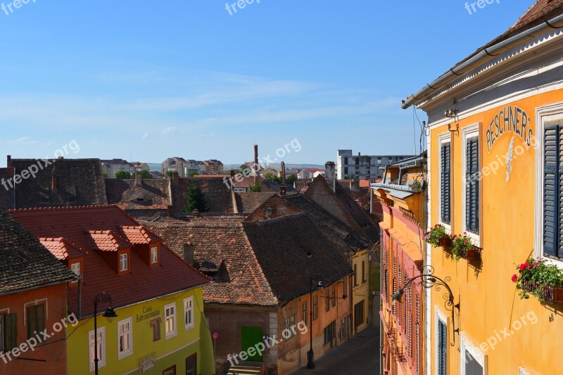 Sibiu Building Center City Old