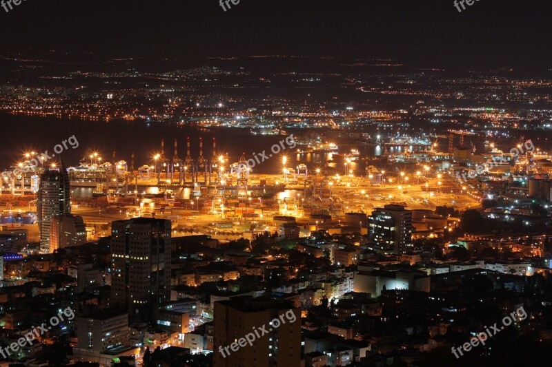 Israel Haifa Terminal Port City