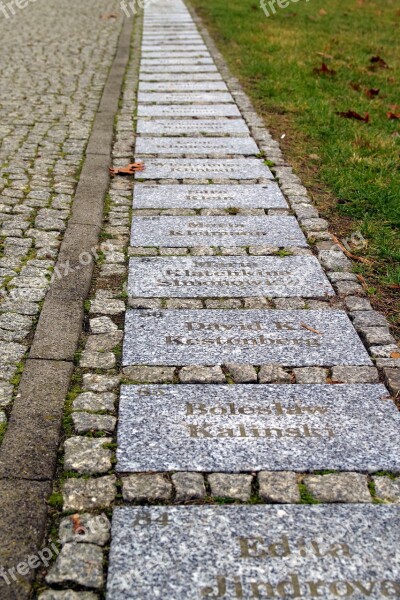 Jews Holocaust Monument Arrays Memory