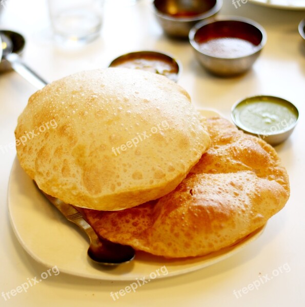 Indian Food Puri Food Indian Delicious