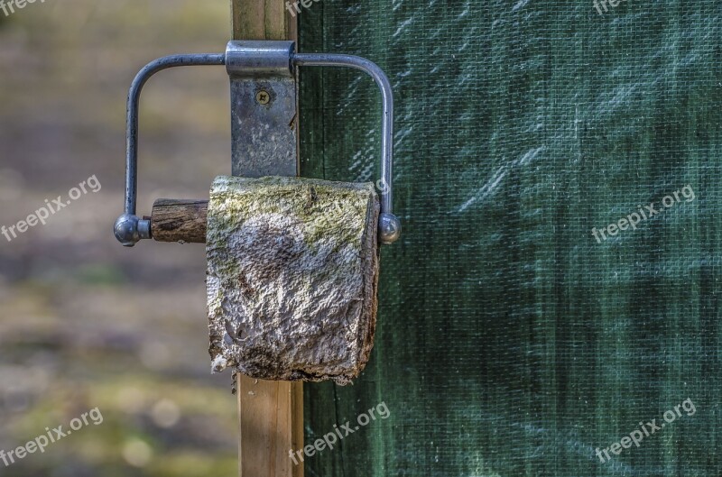 Toilet Paper Old Weathered Free Photos