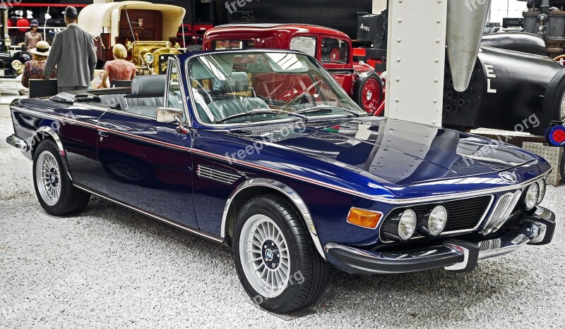 Dream Car 1972 Bmw Csi-cabrio 3 Liter Six Cylinder Leather