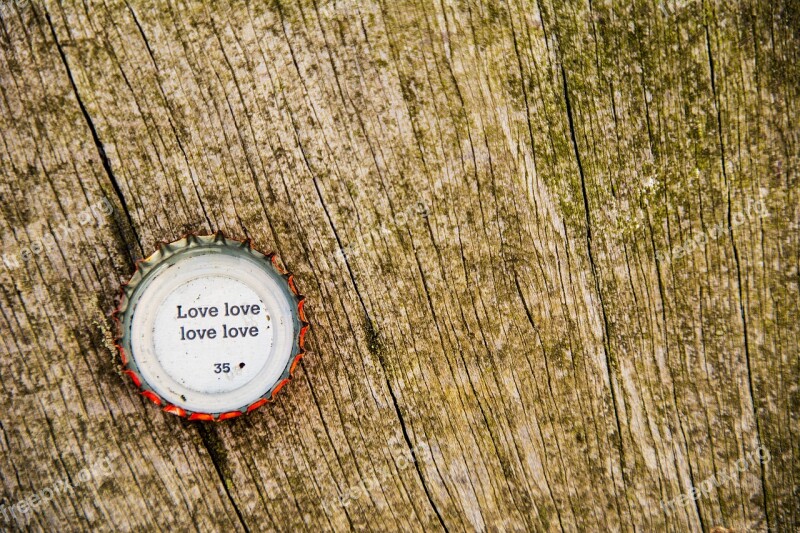 Wooden Closeup Cap Love Free Photos