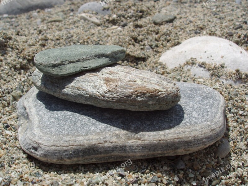 Rocks Sculpture Balance Pebble Stones