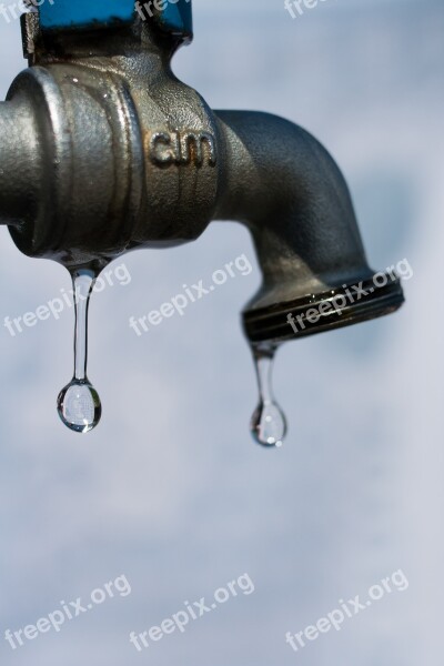 Water Faucet Detail Resource Drop