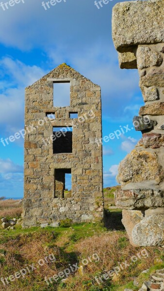 Mural Stone Building Stone Building Architecture