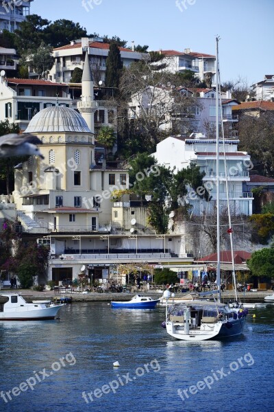 Princes' Islands Cami Istanbul Boats Free Photos