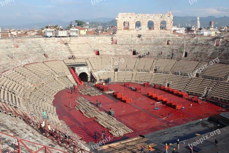 Arena Verona Veneto Italy Teatro