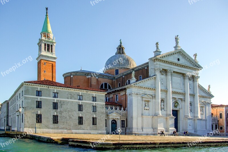 Italy Venice Venezia Church Island