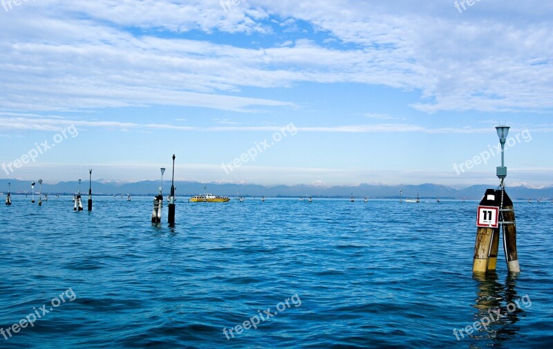 Italy Venice Venezia Lagoon Sea