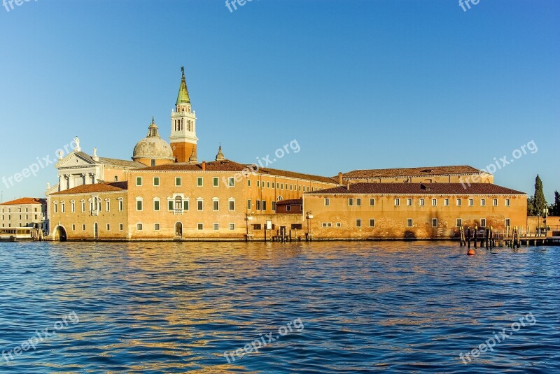 Italy Venice Venezia Church Island