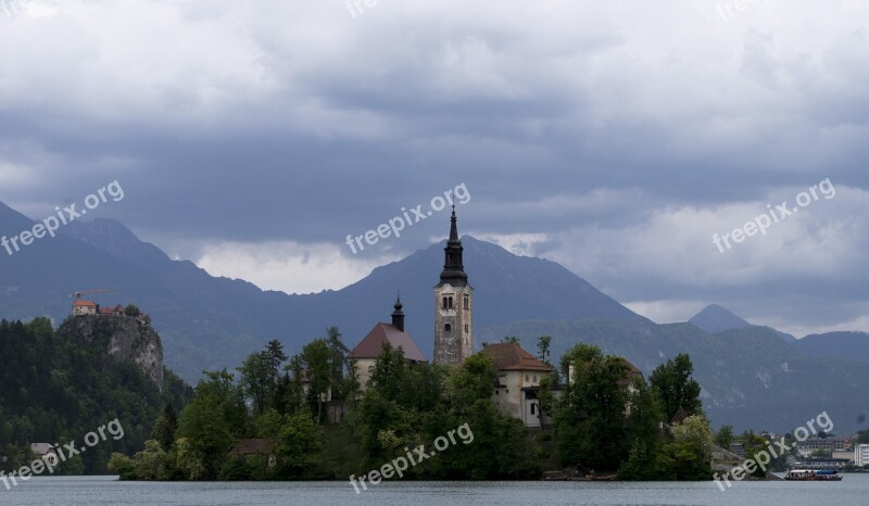 More Church Bled Slovenia Free Photos