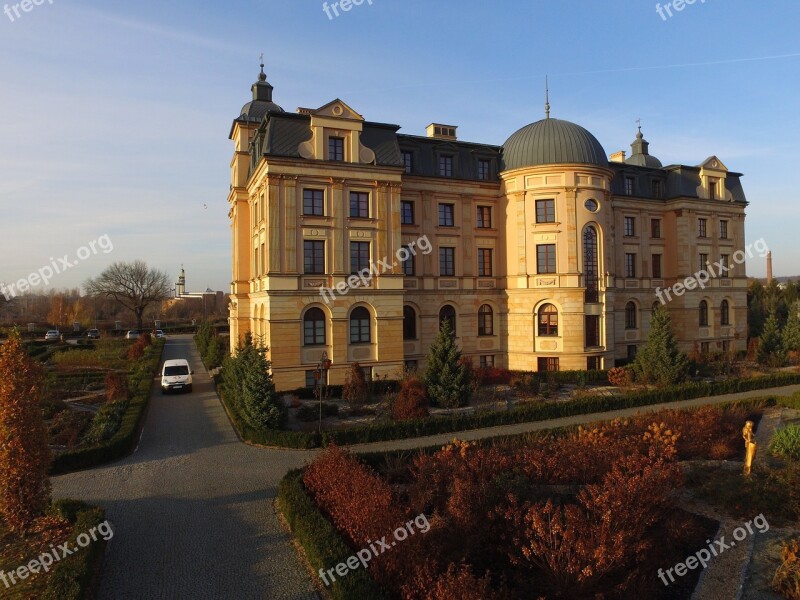 Amber Palace Garden Włocławek The Palace Drone