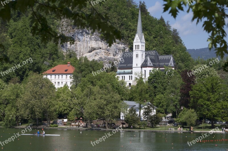 Bled Slovenia Church More Free Photos