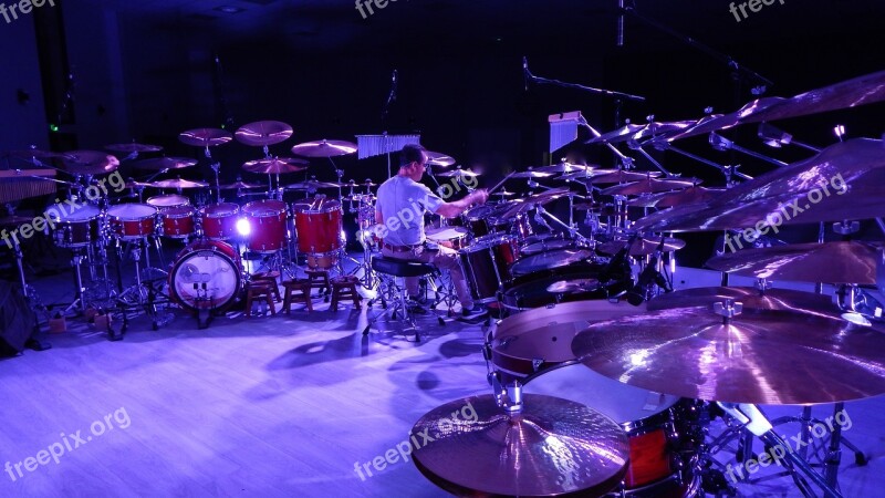 Drummer Musician Concert Free Photos