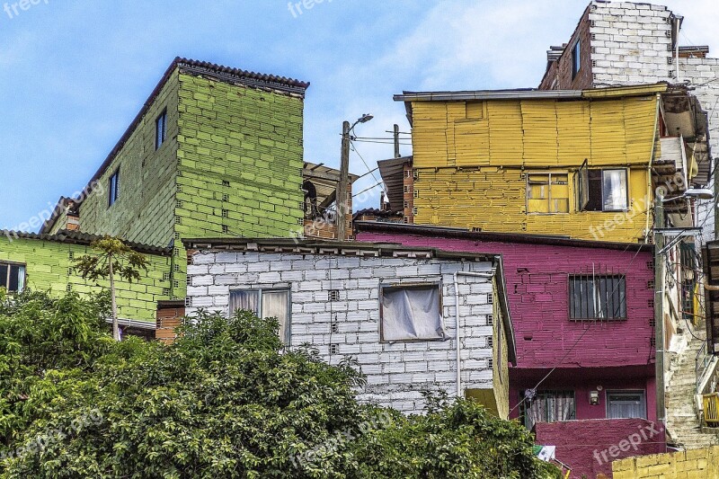 Colombia Medellin Architecture Homes Houses