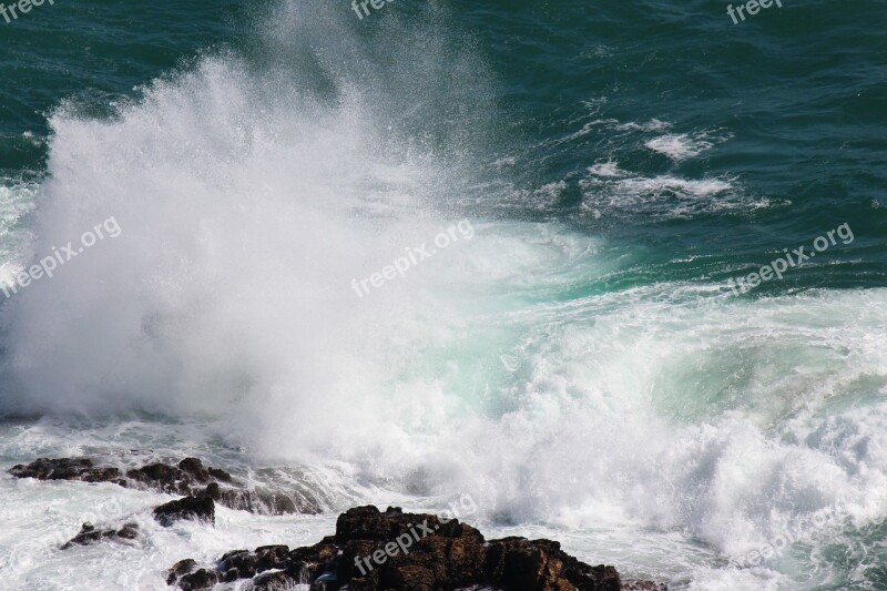 Sea South Africa Knysna Heads Coast