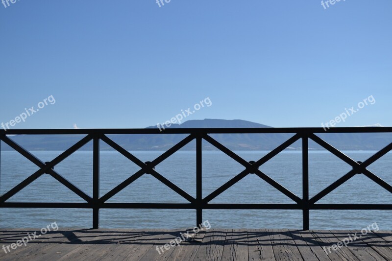 Lake Chapala Landscape Jalisco Mexica