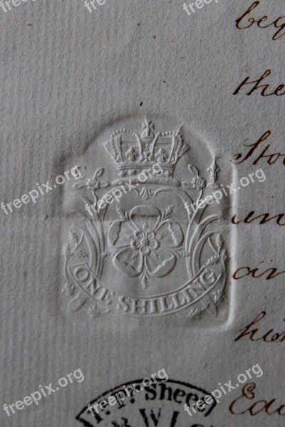 Stamp Document Seal Paper Notary