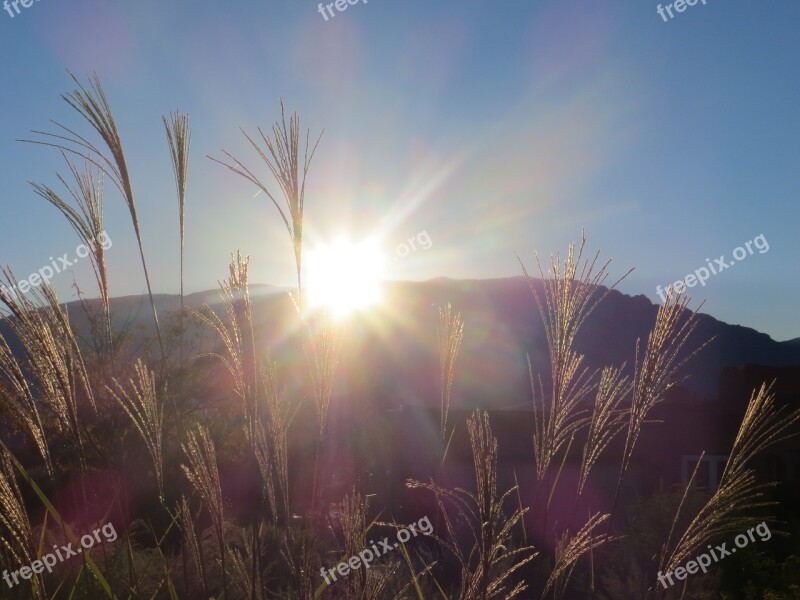 Albuquerque Sandia Mountain Sunrise Sky