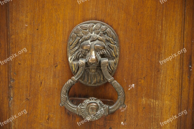 Doorknocker Vintage Door Wood Free Photos