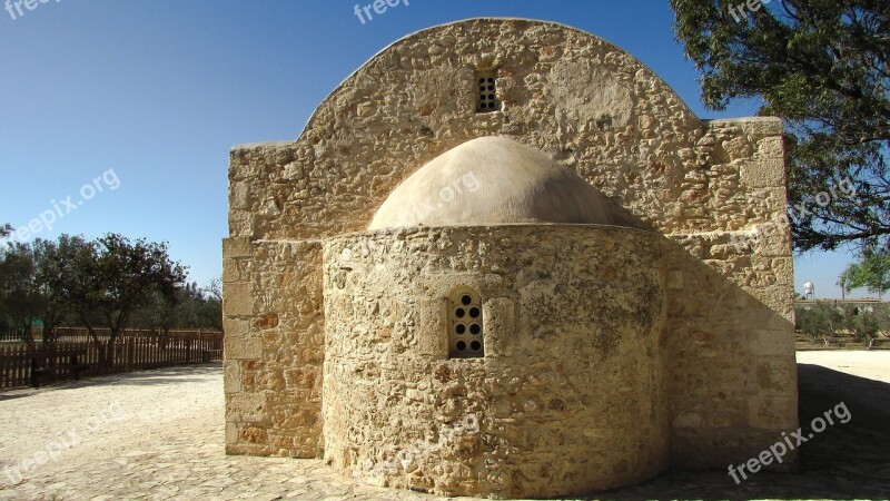 Cyprus Frenaros Panagia Asprovouniotissa Church Religion