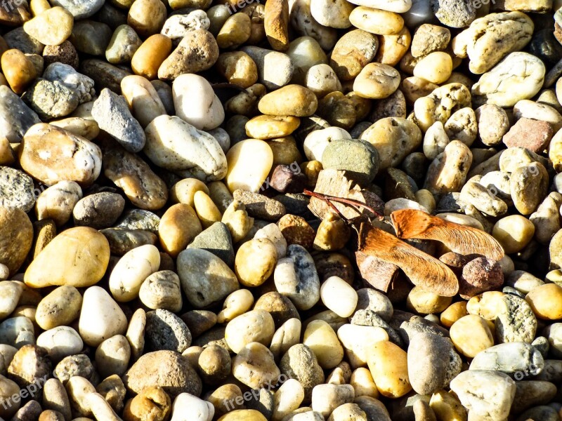 Background Pebbles Stone Holidays Autumn