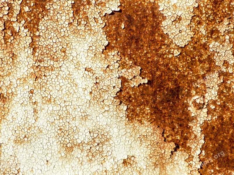 Background Rust Metal Disk Fence