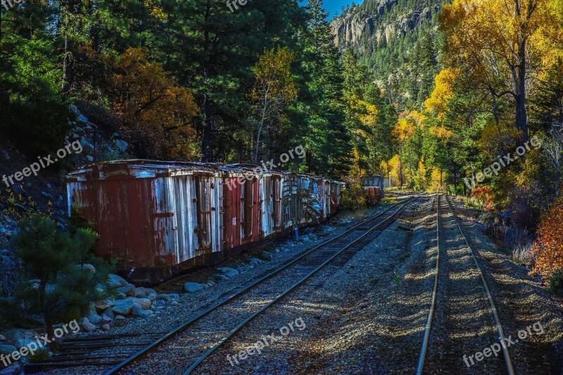 Train Railroad Narrow Guage Scenic Free Photos