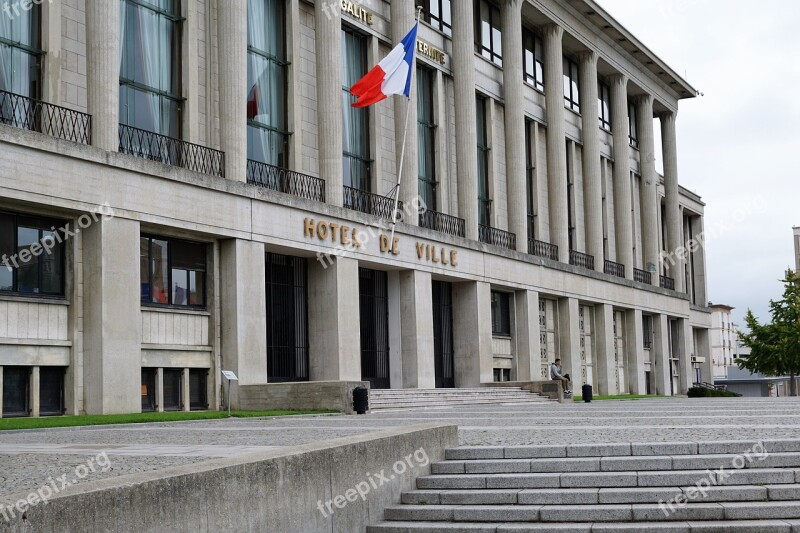 Le Havre Building France Architecture Facade