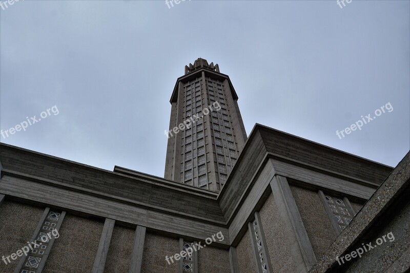 Le Havre Building France Architecture Facade