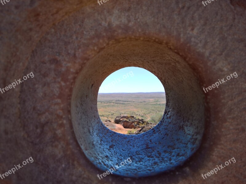 Sculpture Rock Desert Dry Carvings