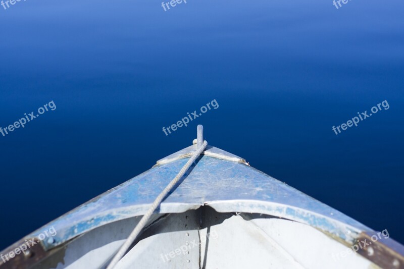 Boat Water Lake Relaxation Outdoors