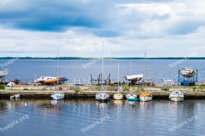 Yachts Boat Yacht Pier Marina