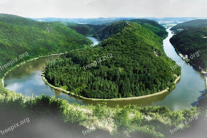 Saar Loop Saarland Nature Orscholz Landmark