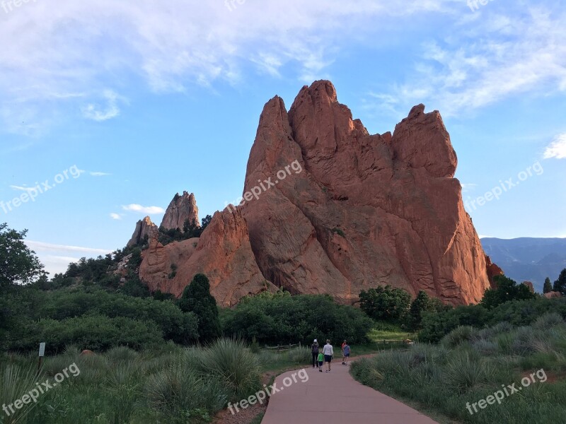 Garden Of The Gods Colorado Park Free Photos