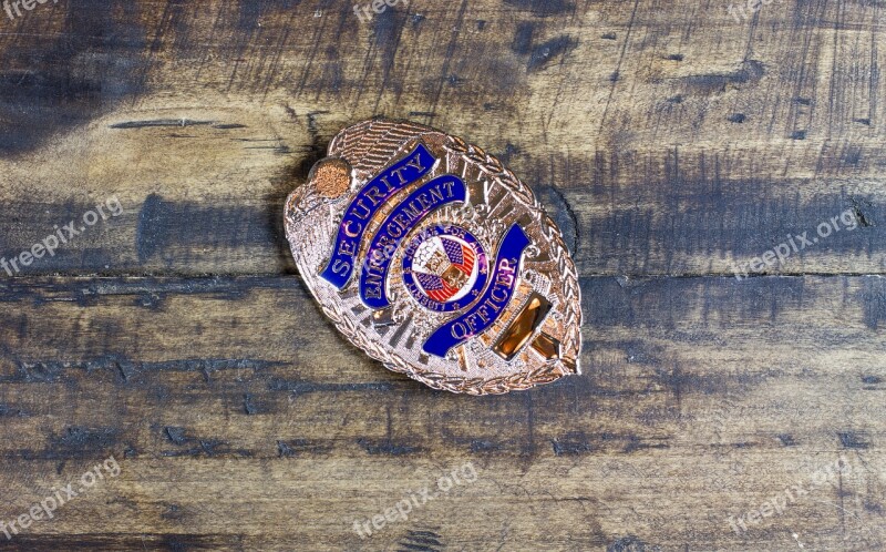 Badge Cop Safety Safe Shield