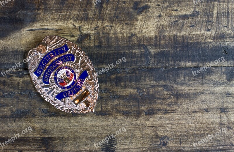 Badge Security Safety Uniform Shield