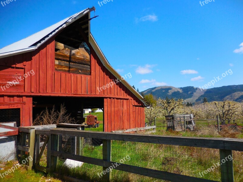 Northwest Farmland Architecture Countryside Free Photos