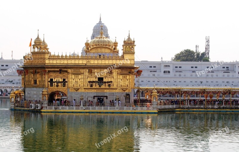 Golden Temple Amritsar Sikh Punjab India