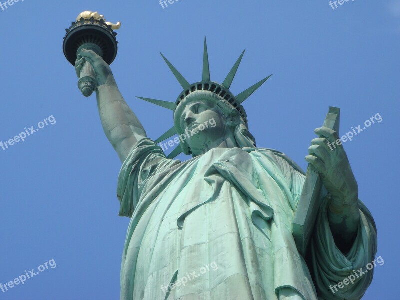 Statue Of Liberty New York City America Freedom Statue