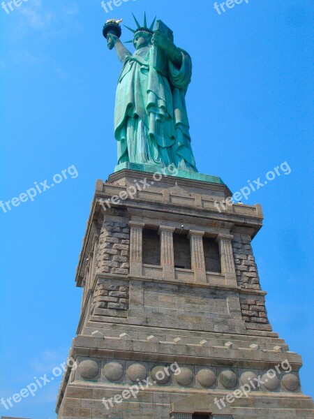 Statue Of Liberty New York City America Freedom Statue