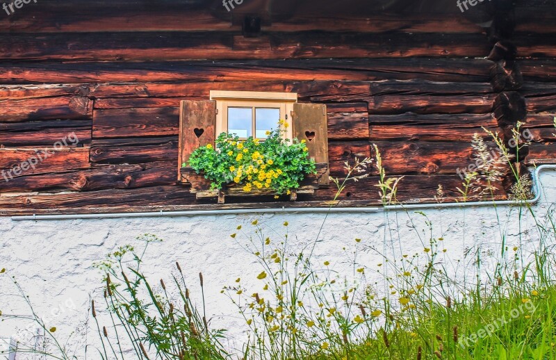 Chalet Vernacular Architecture Traditions Quaint Atmosphere Flowers