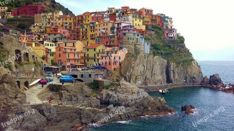 Cinque Terre Italy Scenic Free Photos