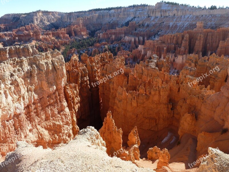 Bryce Canyon Usa America Canyon Bryce