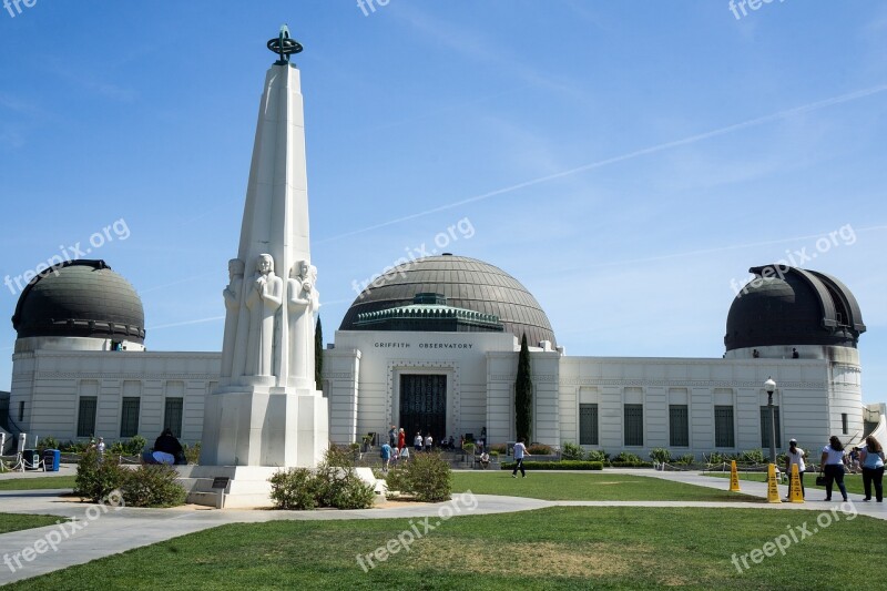 Griffith Observatory Los Angeles California Landmark Free Photos