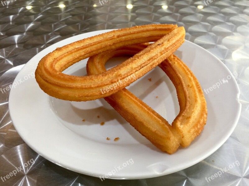 Churro Churros Spanish Food Spain